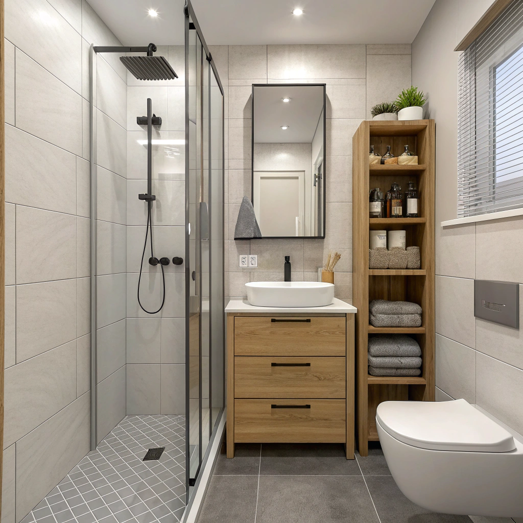 Small Bathroom Designs with Shower: Space-Saving Layouts for Limited Space