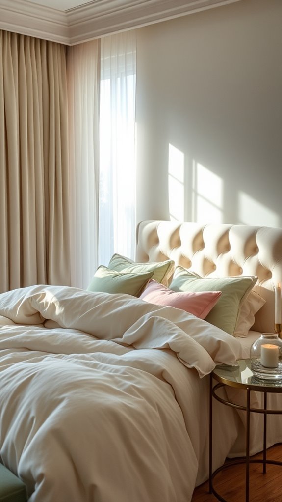 calming color palette choices