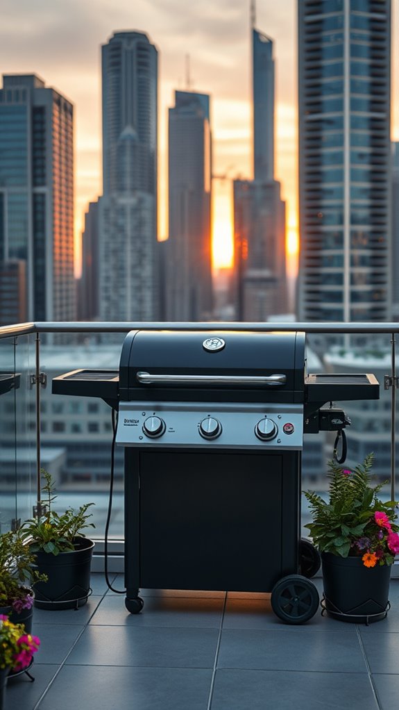 compact electric grilling convenience