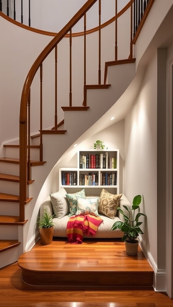 cozy reading nook transformation
