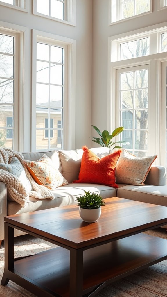 cozy stylish throw pillows