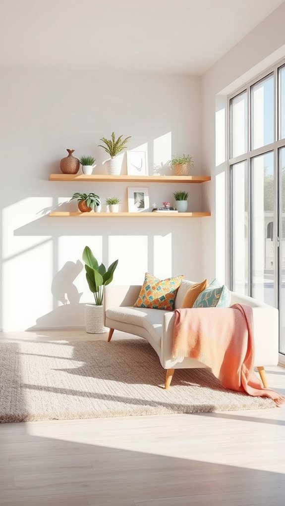 create openness through decluttering