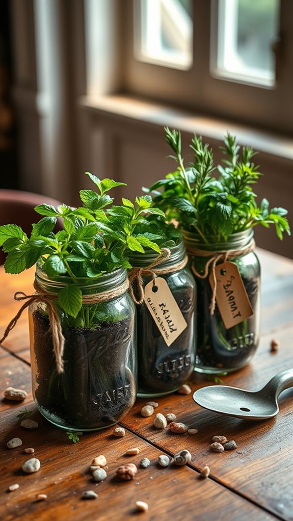 creative kitchen herb garden