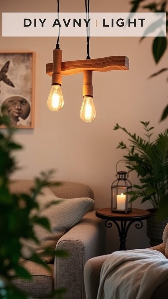 custom lighting enhances ambiance