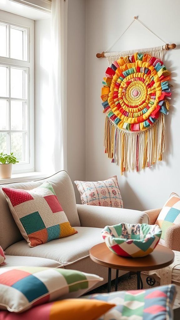 diy decor from fabric scraps