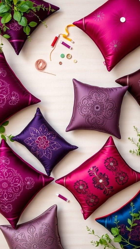 diy stylish throw pillows