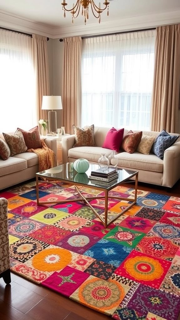 diy unique area rugs