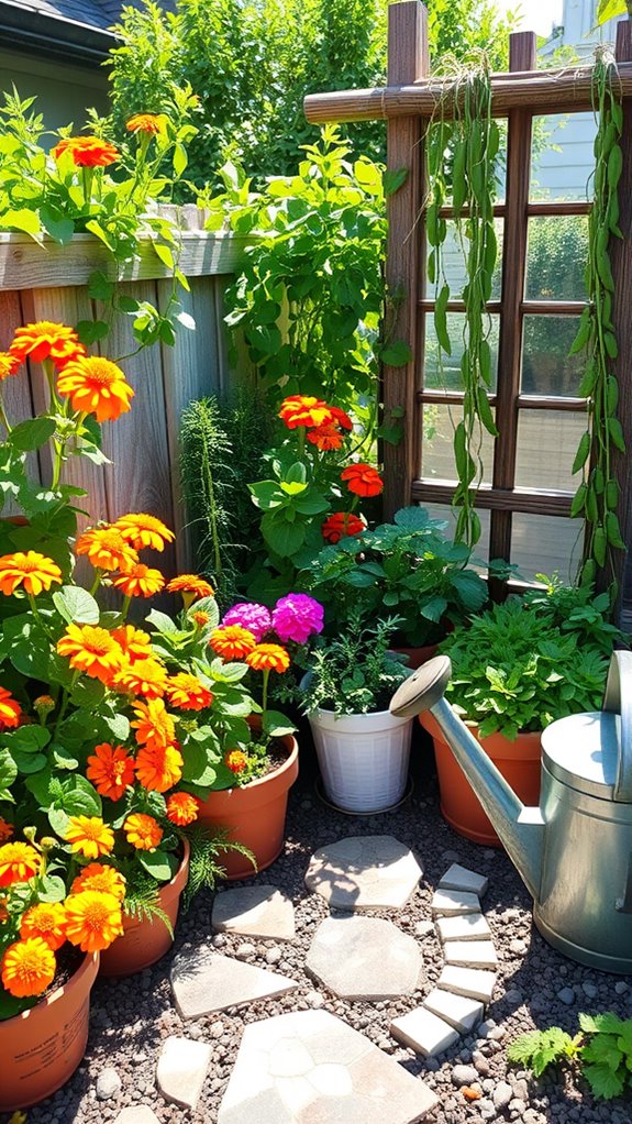 edible flowers enhance gardens