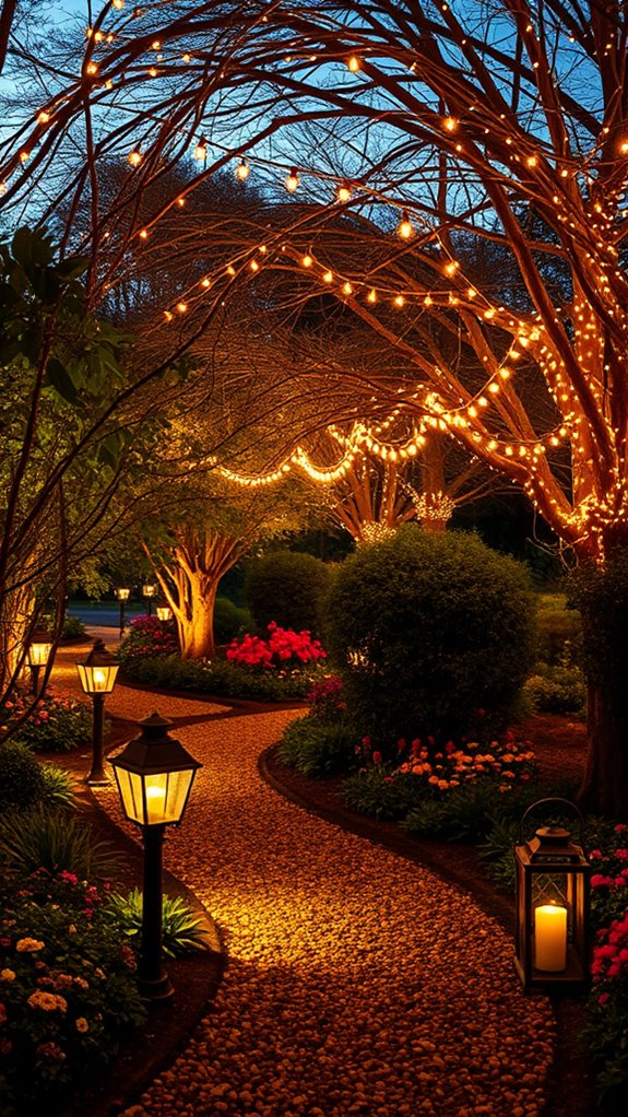 illuminating garden pathways beautifully