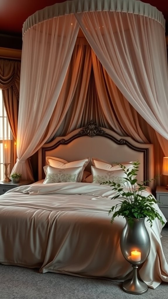 intimate personalized bedroom decor