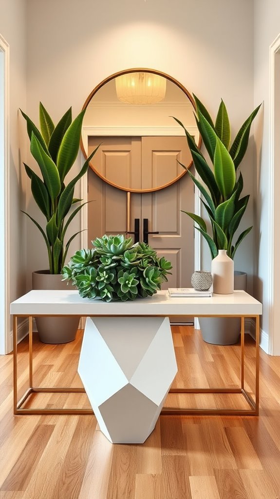 low maintenance entryway plants