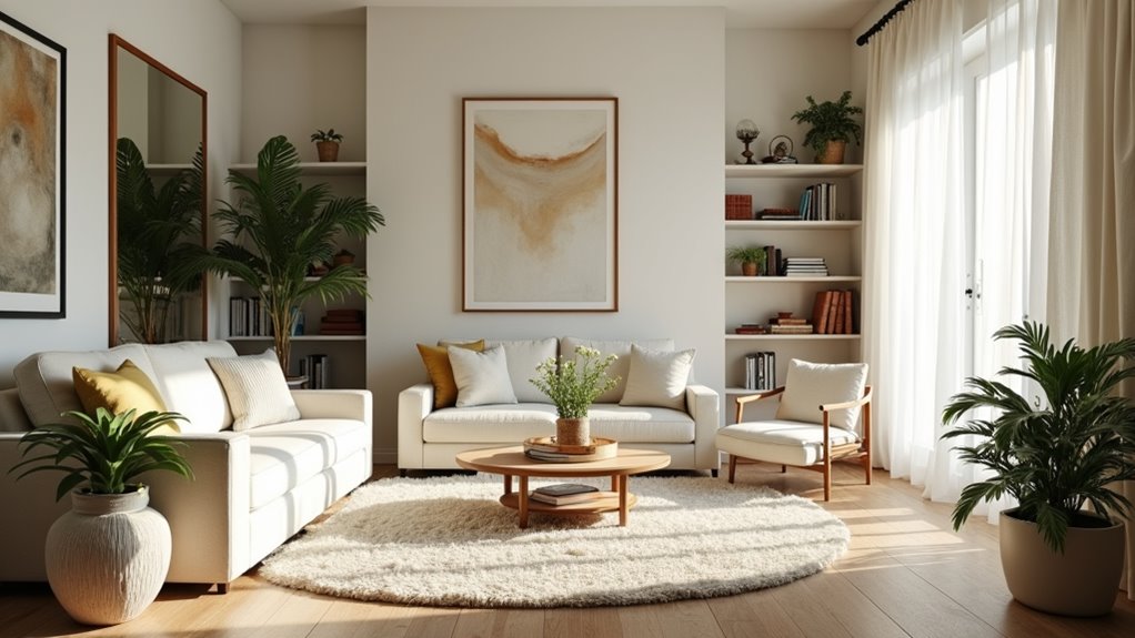 11 Small Space Living Room Ideas That Feel Huge & Airy