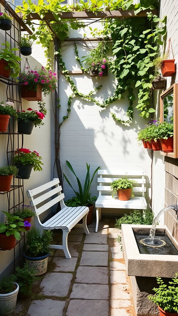 optimize space with greenery
