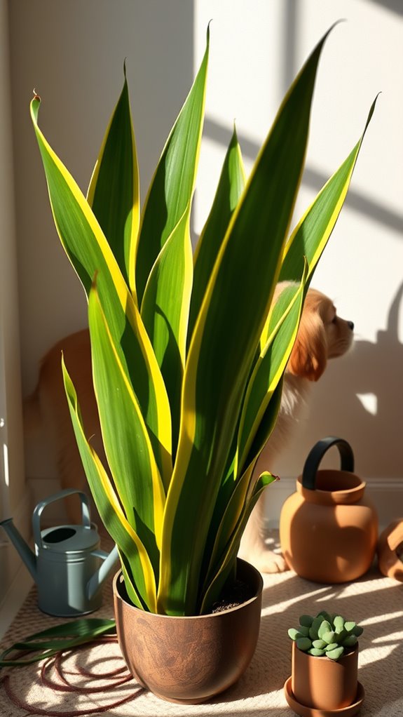 pet safe low maintenance plants