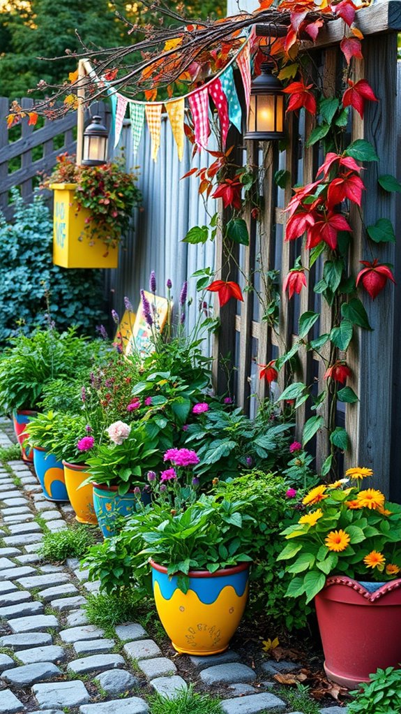 rotate seasonal garden decor