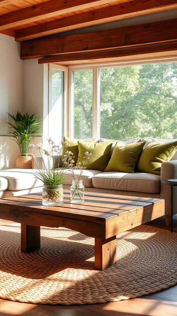 rustic natural decor elements