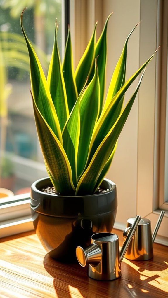 simple snake plant care