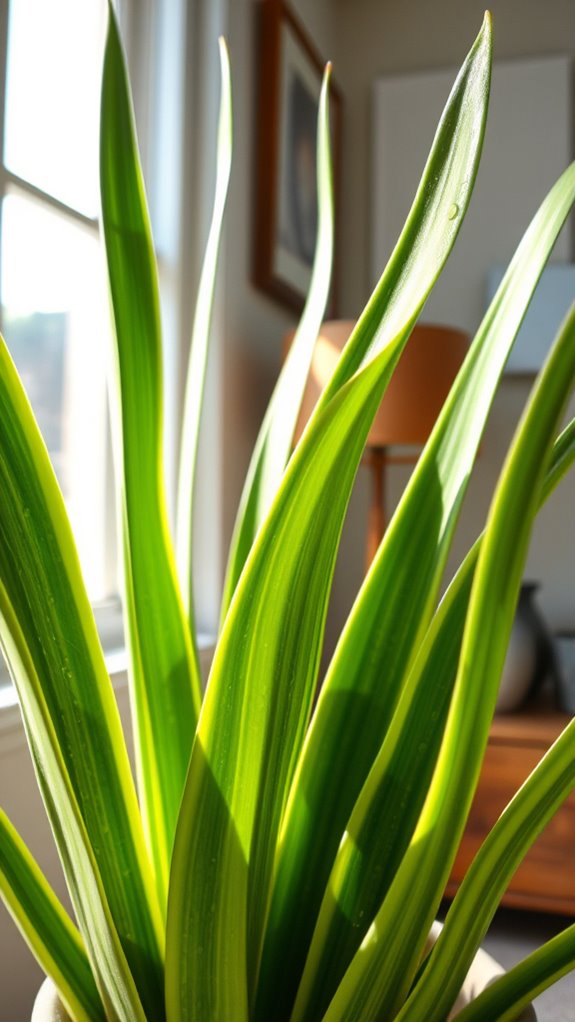 snake plants enhance decor