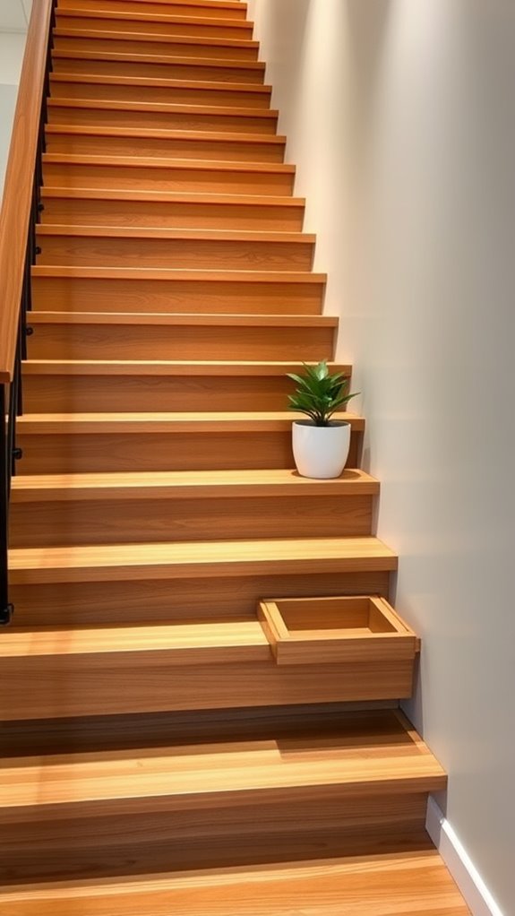stair riser storage solutions