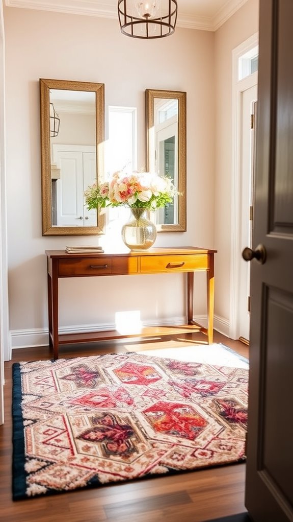 stylish durable entryway rugs