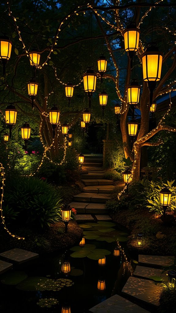 sustainable solar garden lighting