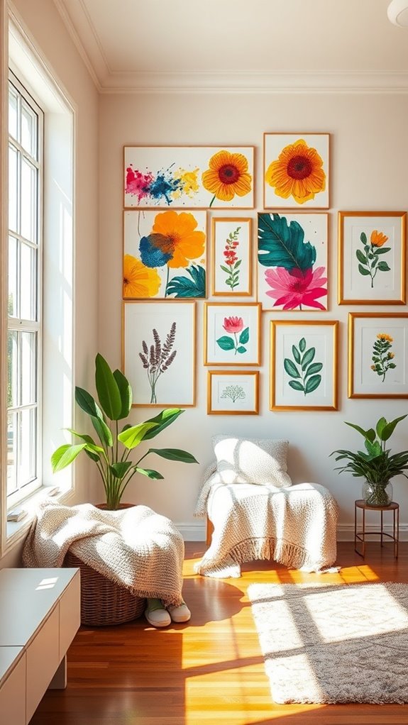 transform walls with diy art