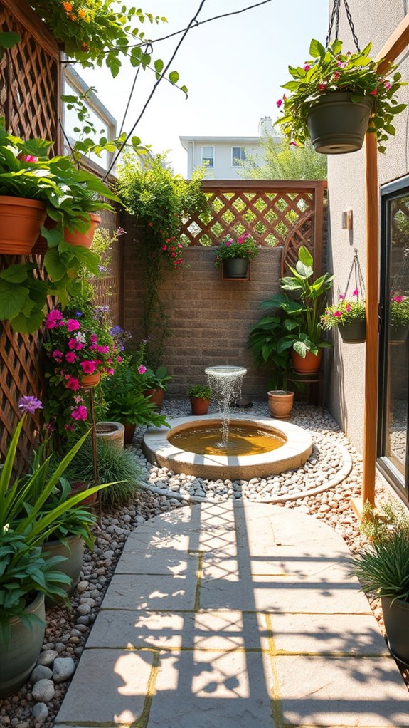 vertical elements enhance gardens