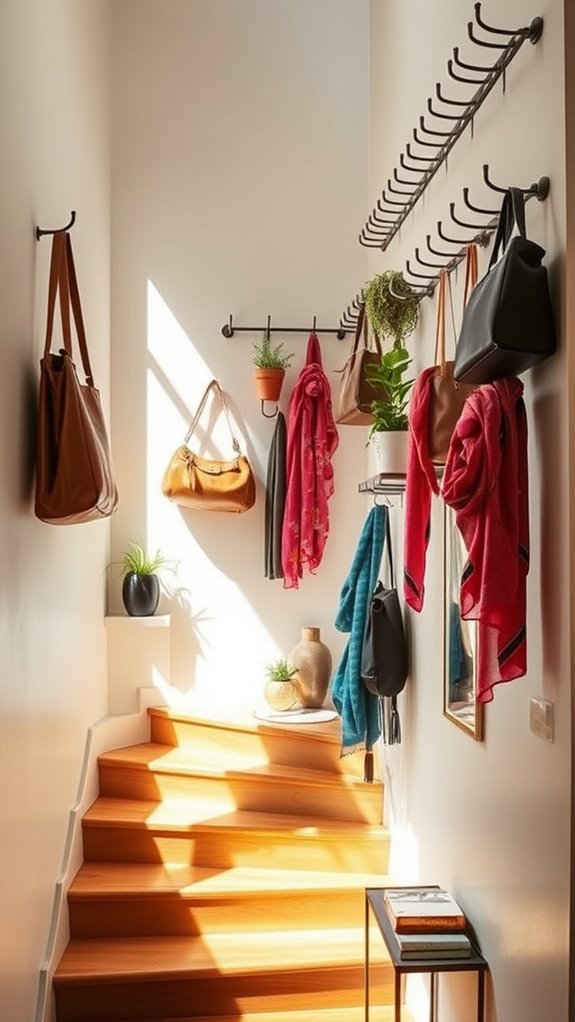 vertical storage solutions stylishly