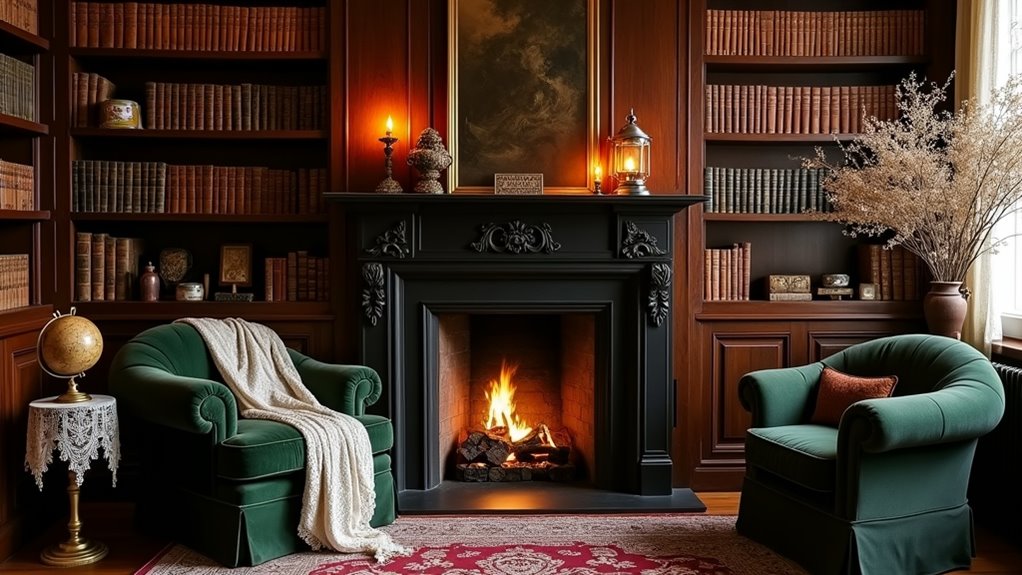 10 Moody Dark Academia Decor Ideas for a Vintage & Cozy Vibe