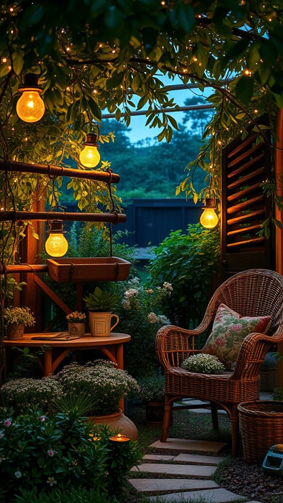whimsical garden lighting ideas