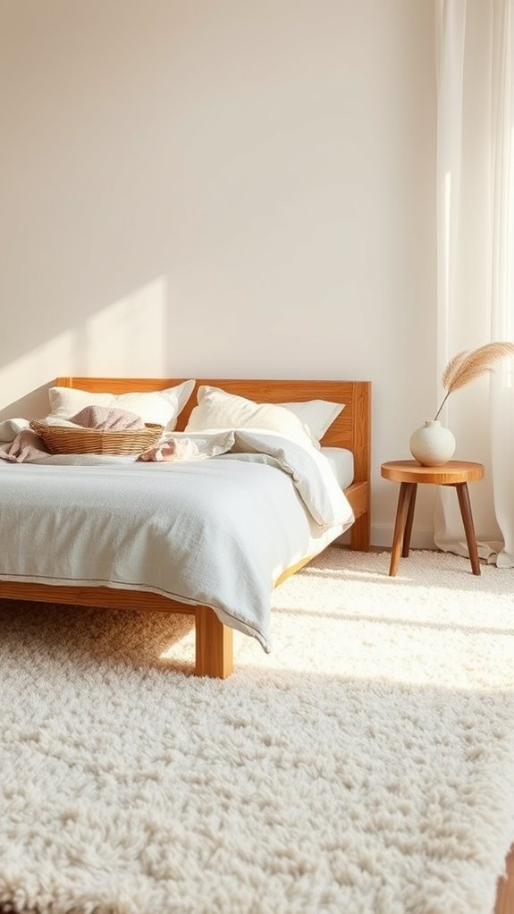 cozy textures enhance warmth