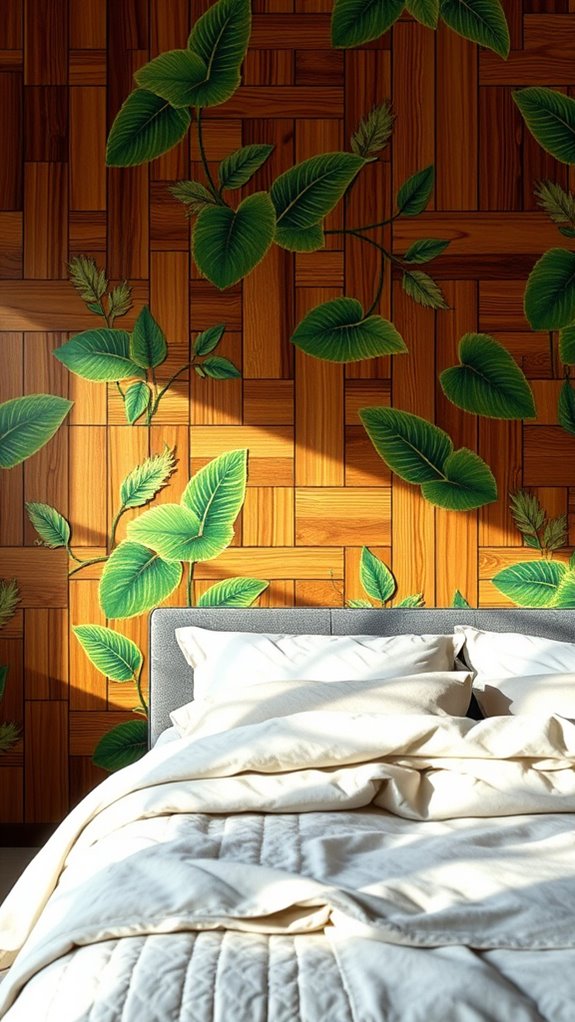 creative wallpaper accent walls