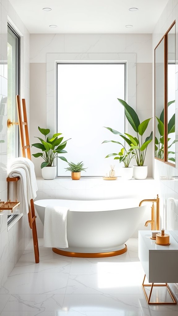 elegant bathroom accessories elevate