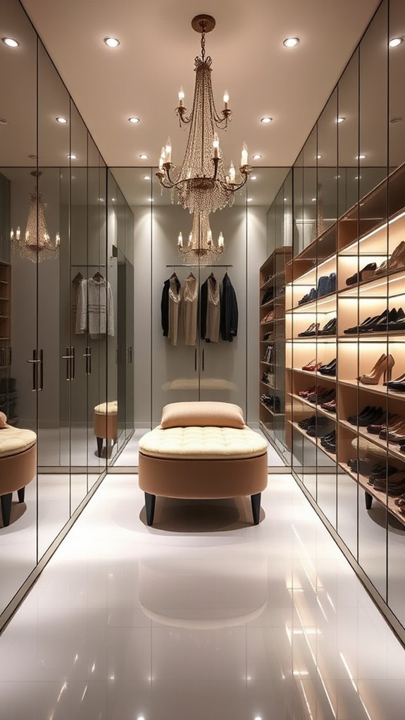 enhance light with mirrors