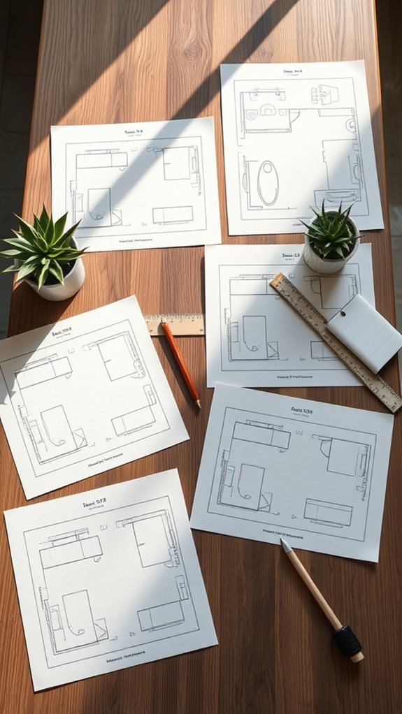 functional and aesthetic bathroom layout