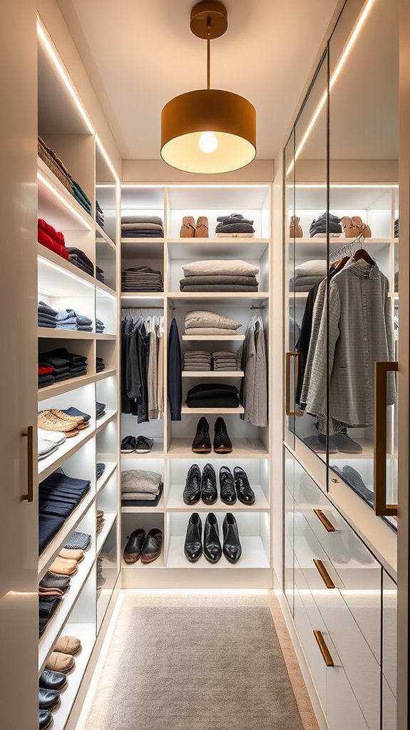 functional closet lighting solutions