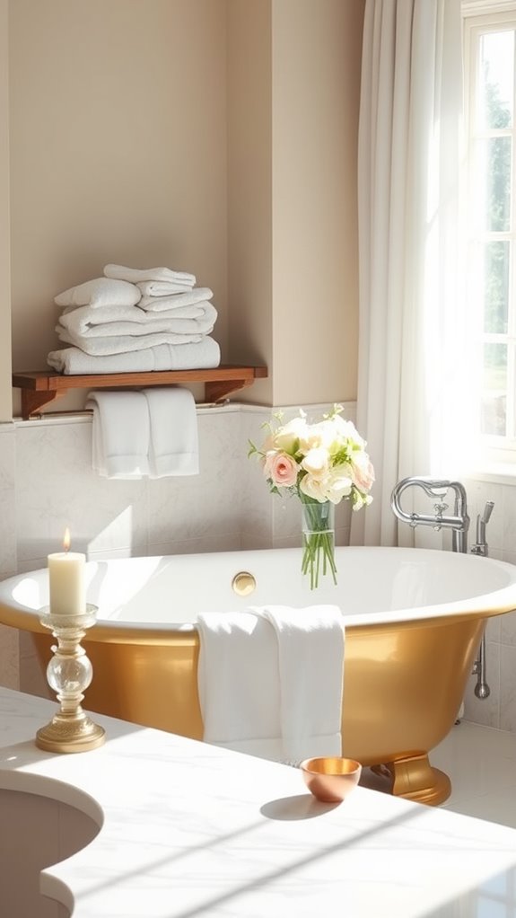 luxurious linens enhance comfort