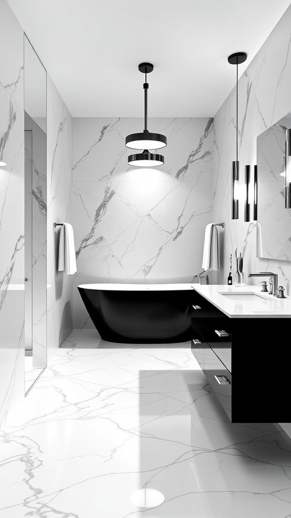 modern bathroom lighting solutions
