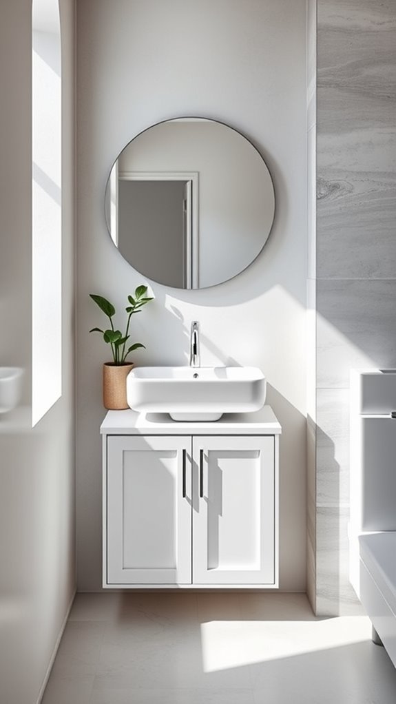 multi functional bathroom furniture optimization