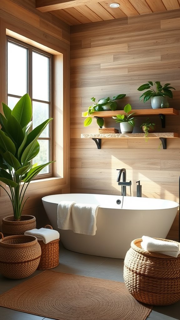 natural elements elevate bathroom