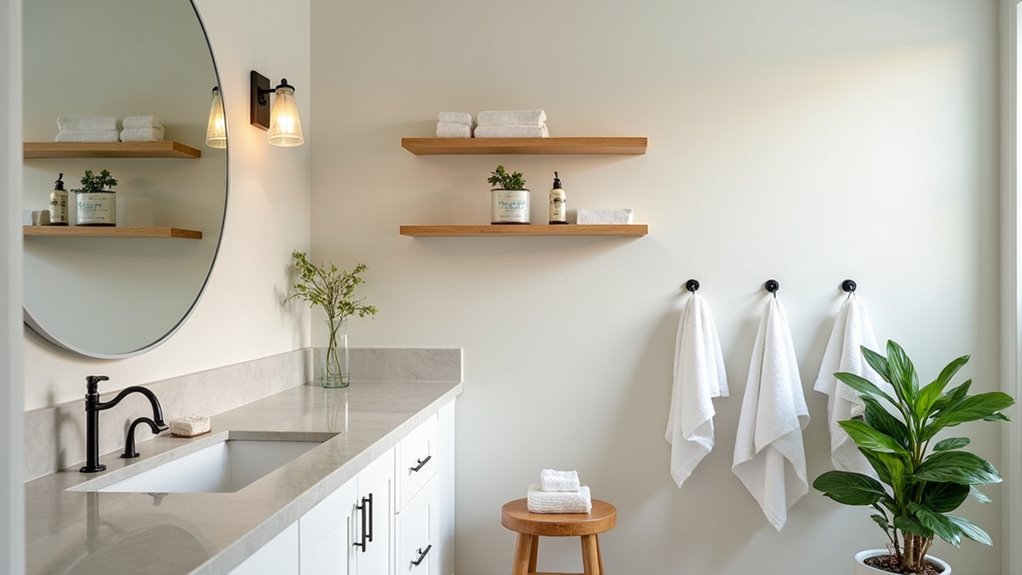 10 Small Master Bathroom Ideas (Storage & Style)
