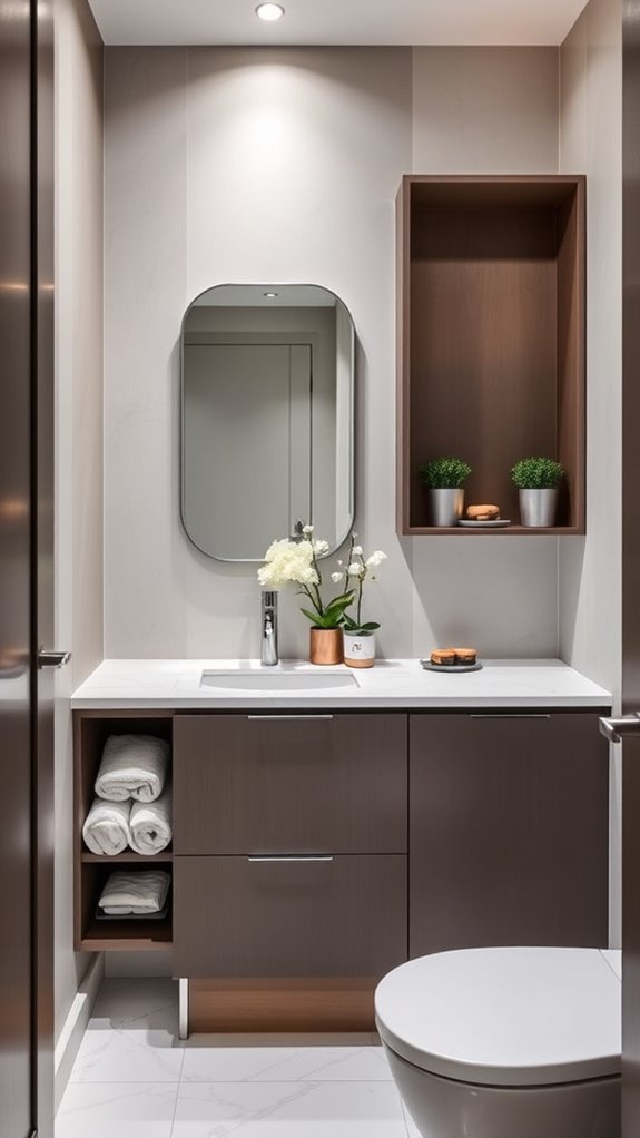 smart bathroom storage solutions
