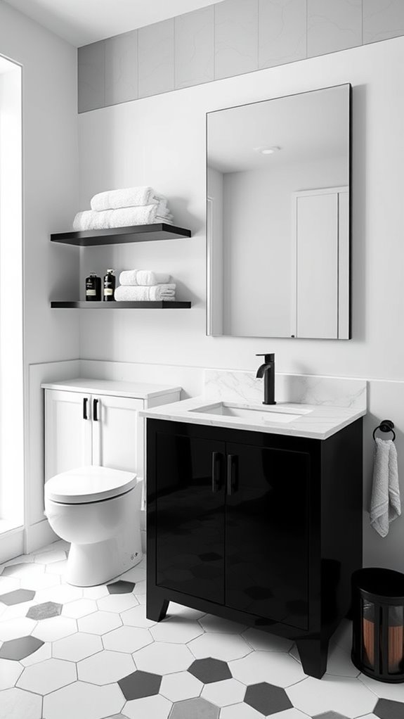 smart black and white storage