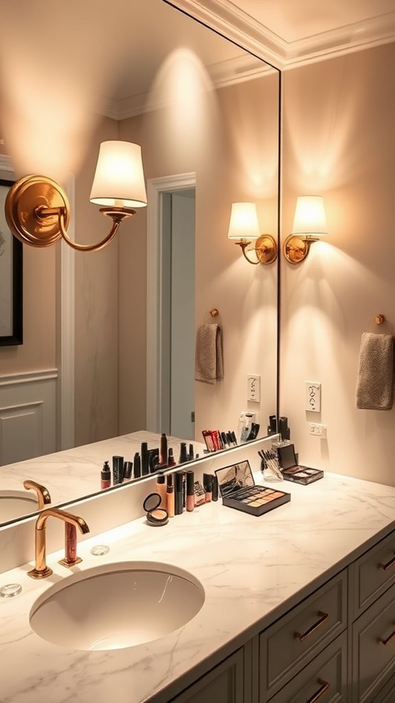 soft lighting for makeup