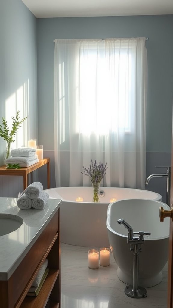 soothing color palette design