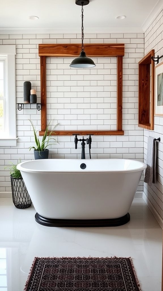 subway tiles for farmhouse chic