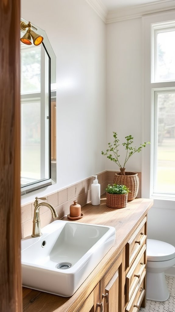 vintage versus modern sinks