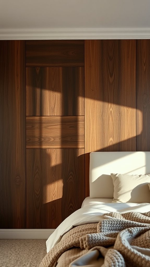 wood and paint blend